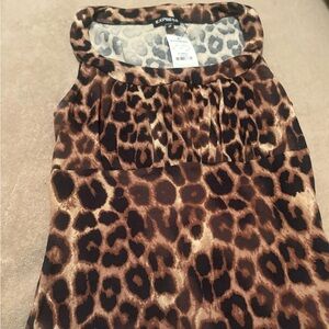 Express Leopard Print Women's Top